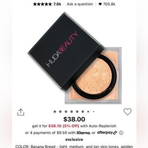 Huda Beauty Baking Powder